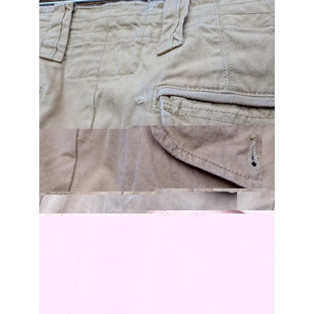 Vintage Y2K Polo Ralph Lauren Bleeker Paratrooper Baggy Wide Leg 35W 30L
